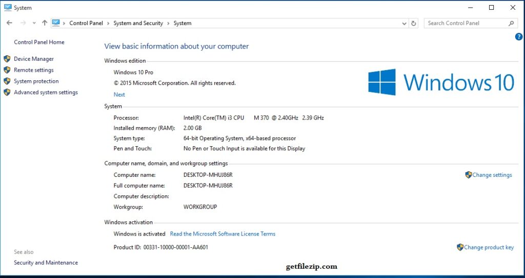 Windows 10 Pro Build 10240 ISO 32 / 64Bit Download Free