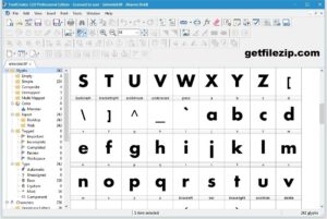 FontCreator Professional 15.0.0.2945 instal the new version for apple