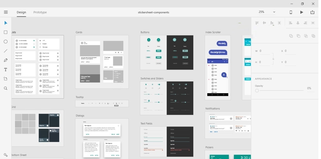simple adobe xd example download