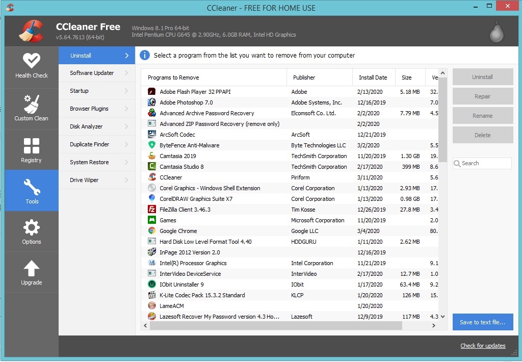 ccleaner v5.64 download