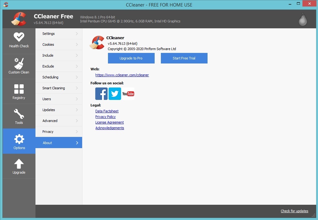 Download 2020 C Cleaner V 5.64 for free Get File Zip