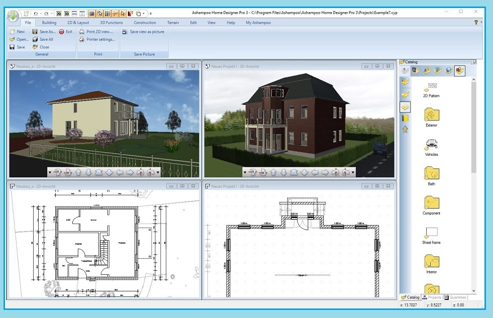 Ashampoo home design 5 как работать