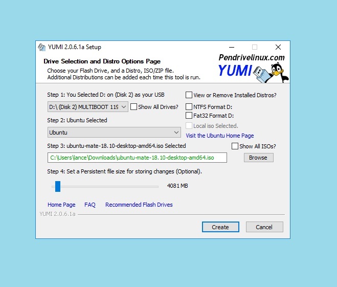 download YUMI 2.0.9.4 / UEFI / exFAT