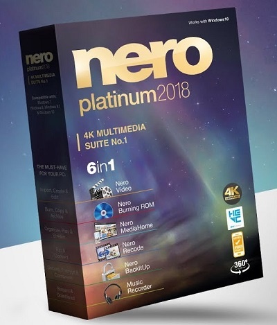 nero 2018 platinum for mac