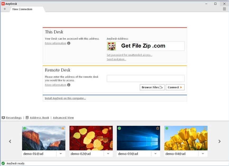 anydesk web access