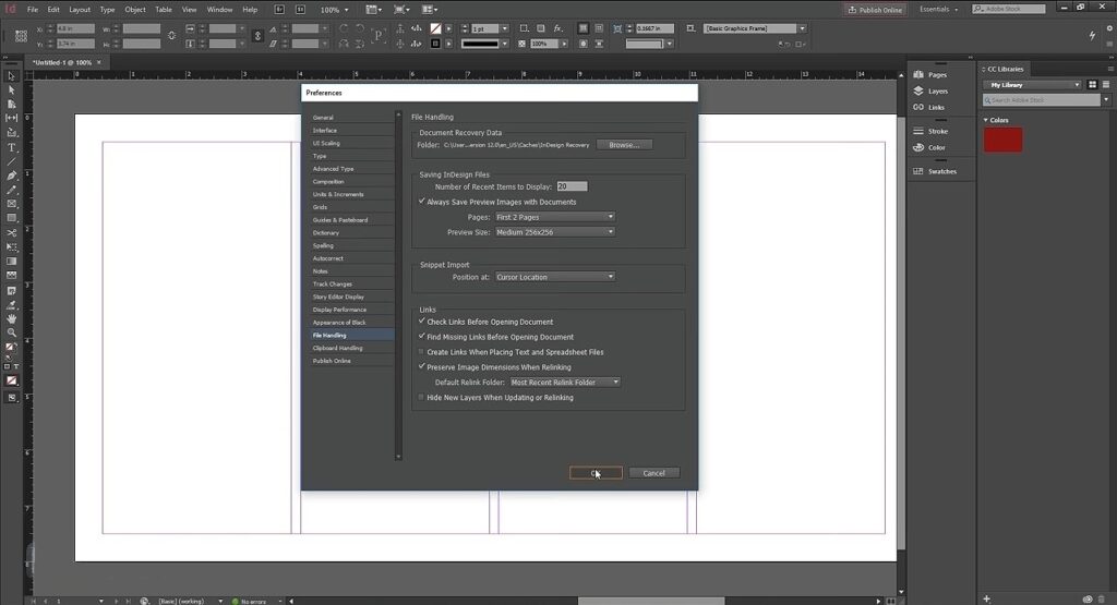 Download the latest version of Adobe InDesign CC 2020 Build 