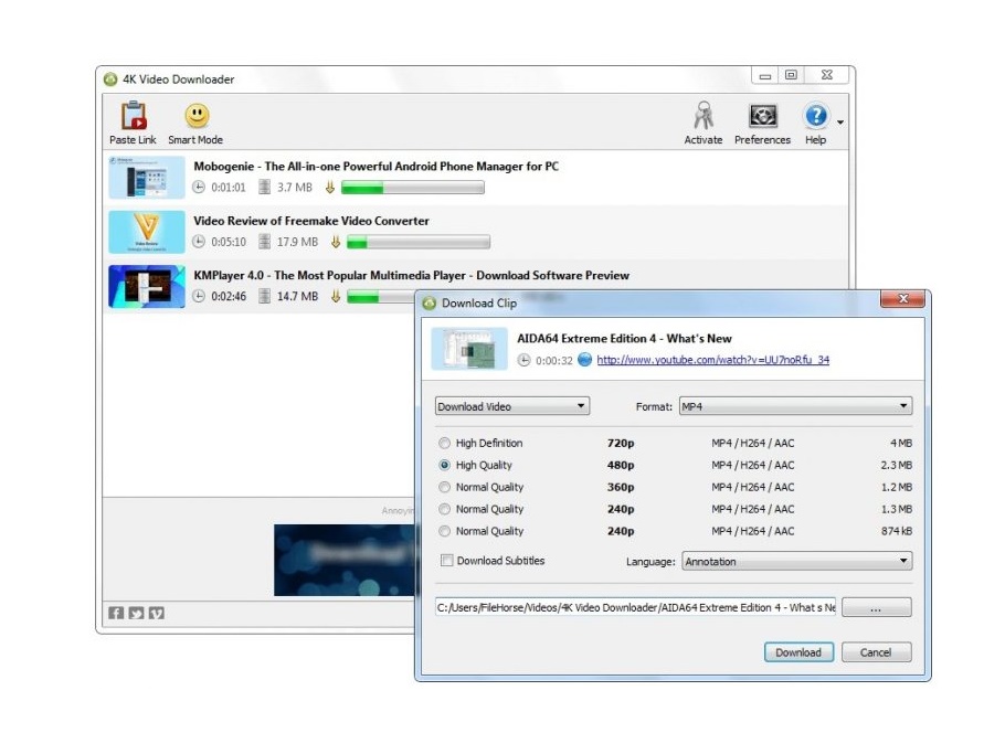 how to get 4k video downloader free